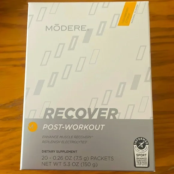 NWOT Mōdere Recover Post-Workout Cranberry Citrus - Picture 1 of 3
